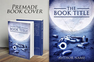 Moon Revolver - Premade Book Cover