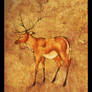 Deer 'cave painting'