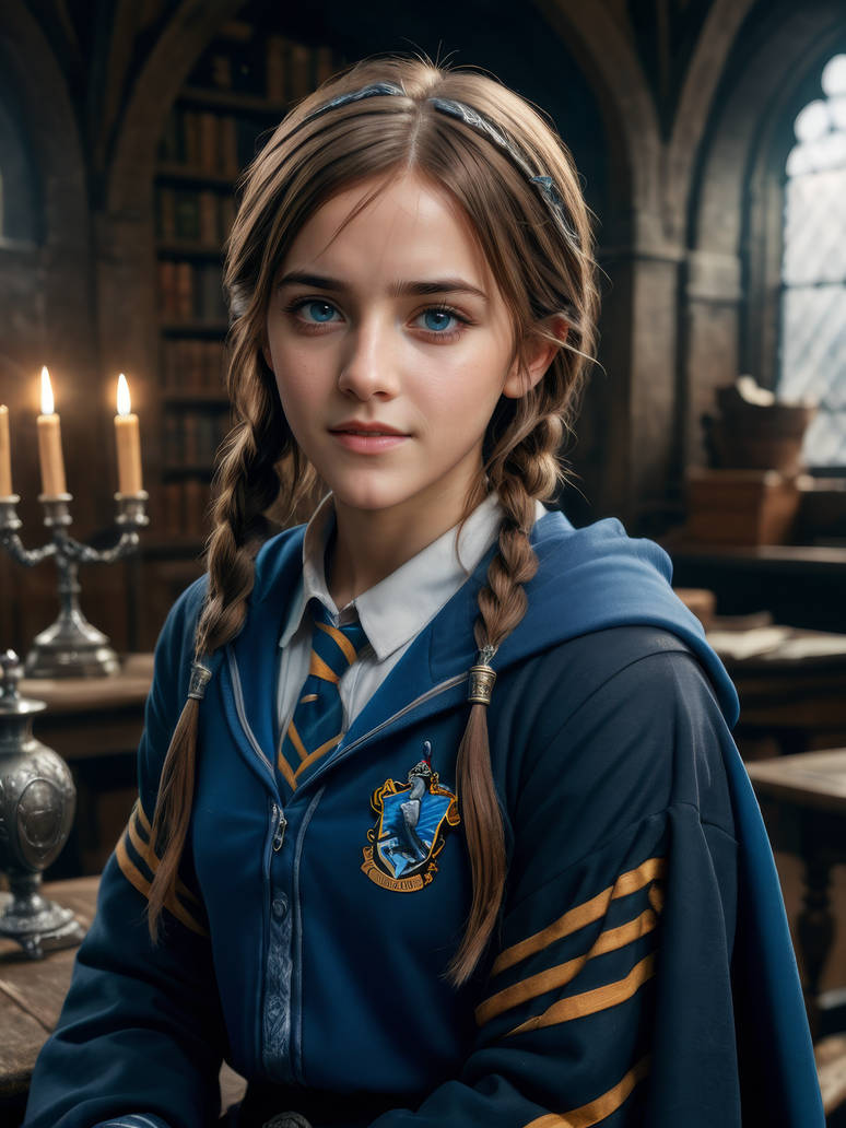 Average Ravenclaw Ravenclaw Elegance by LightVisionAI on DeviantArt