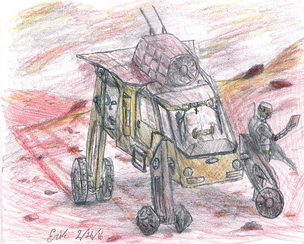 Martian Rover by Lord-Triceratops on DeviantArt