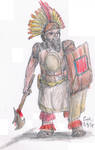 Incan Dwarf Warrior by Lord-Triceratops