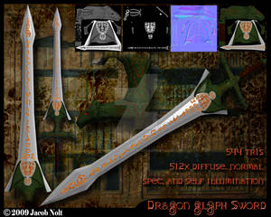 Dragon Glyph Sword