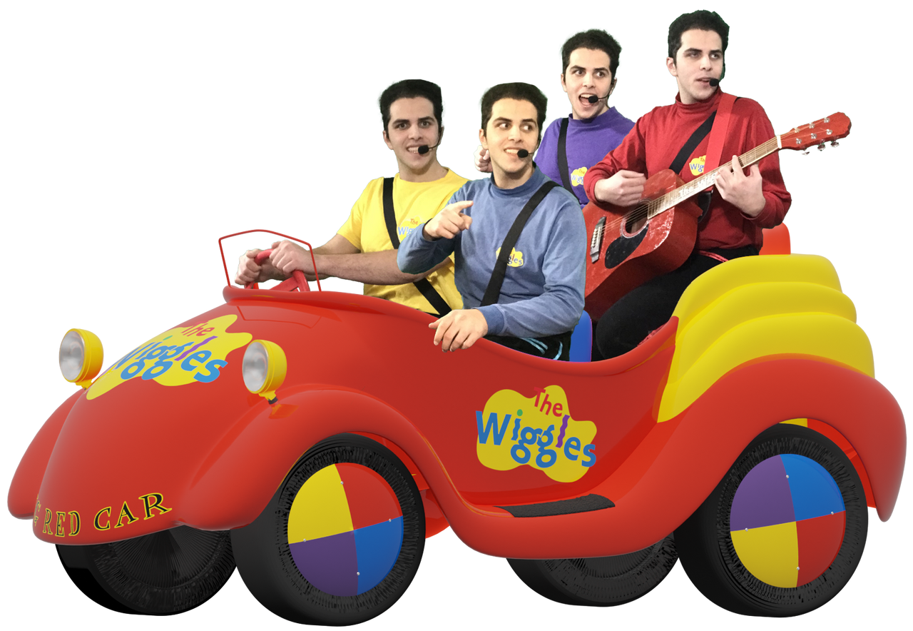 The Wiggles In The Big Red Car Cartoon 2000 By Trevorhines On