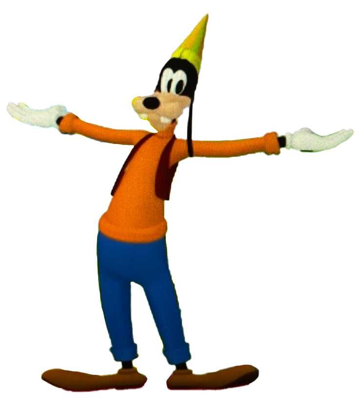 Goofy Dev Goofy in Birthday Hat by Disneyfanwithautism on DeviantArt