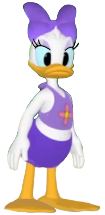 Daisy in Bathing Suit 1 by Disneyfanwithautism on DeviantArt