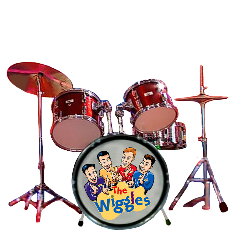 Wiggles drum set sales