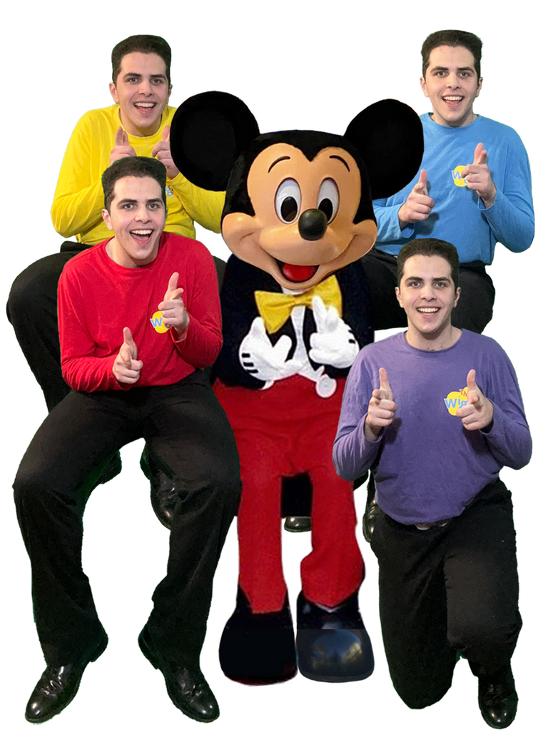 The John Wiggles Live at Disneyland Pose 1 by Disneyfanwithautism on ...