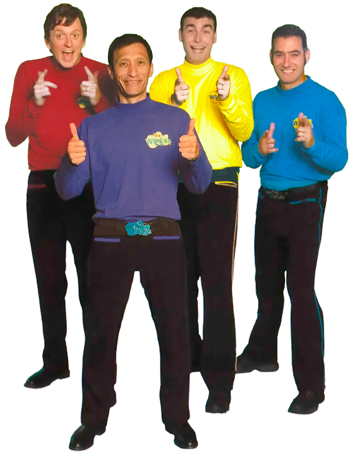 The OG Wiggles 2004 Pose (RARE Photo) by Disneyfanwithautism on DeviantArt