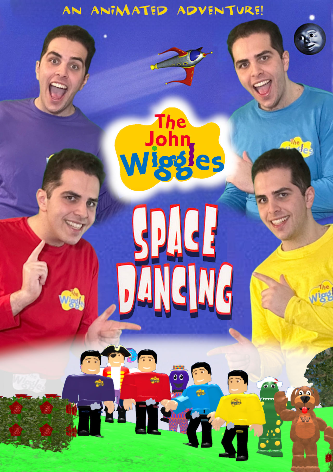 The John Wiggles Space Dancing Front Cover by Disneyfanwithautism on ...