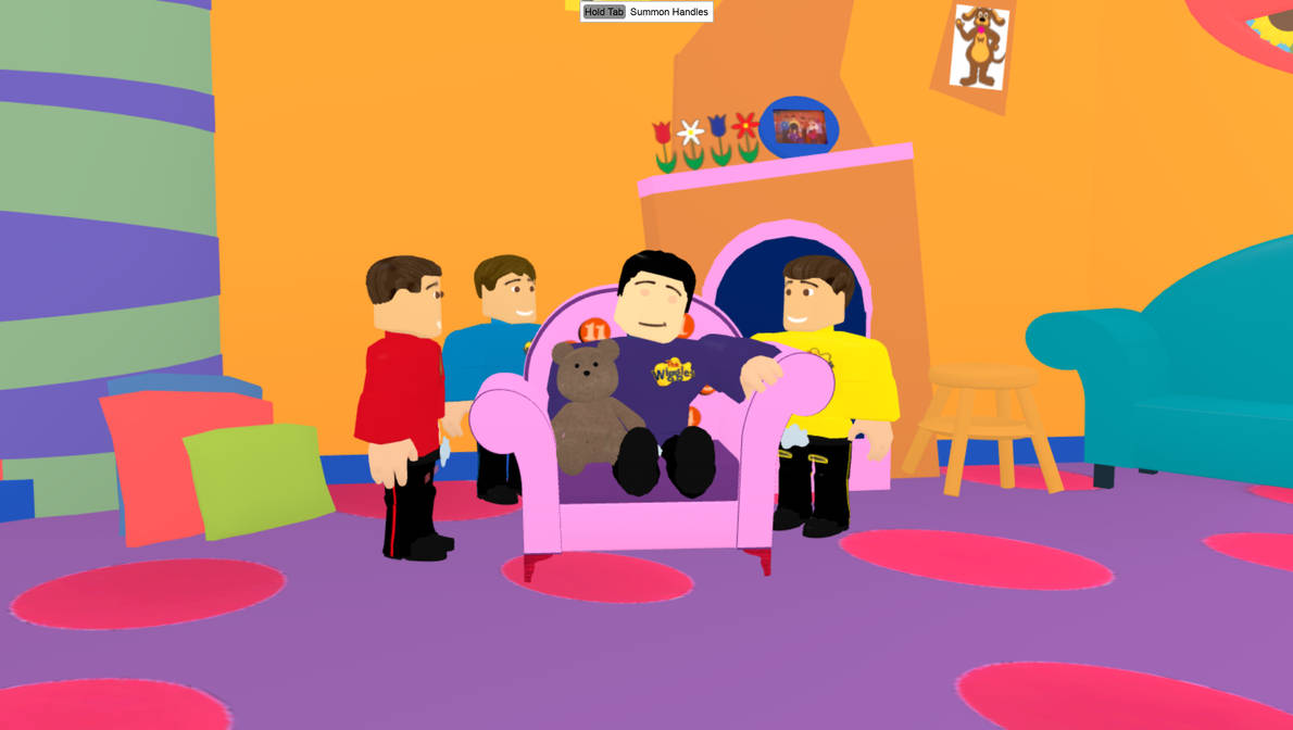 The RA Wiggles Space Dancing Layout Wide Shot by Disneyfanwithautism on ...
