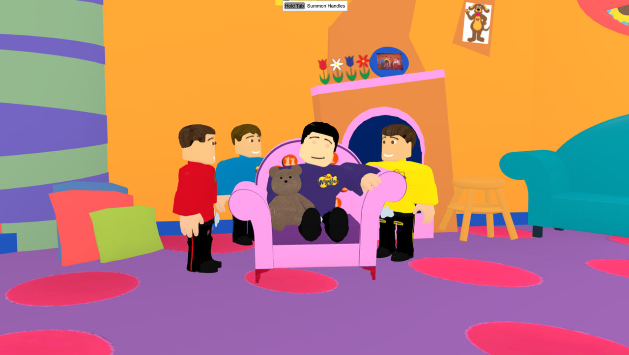 The RA Wiggles Space Dancing Layout Wide Shot by Disneyfanwithautism on ...