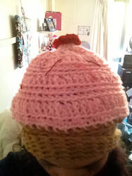 Pink Cupcake Hat