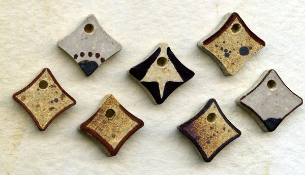 beads - Ceramic sqaures