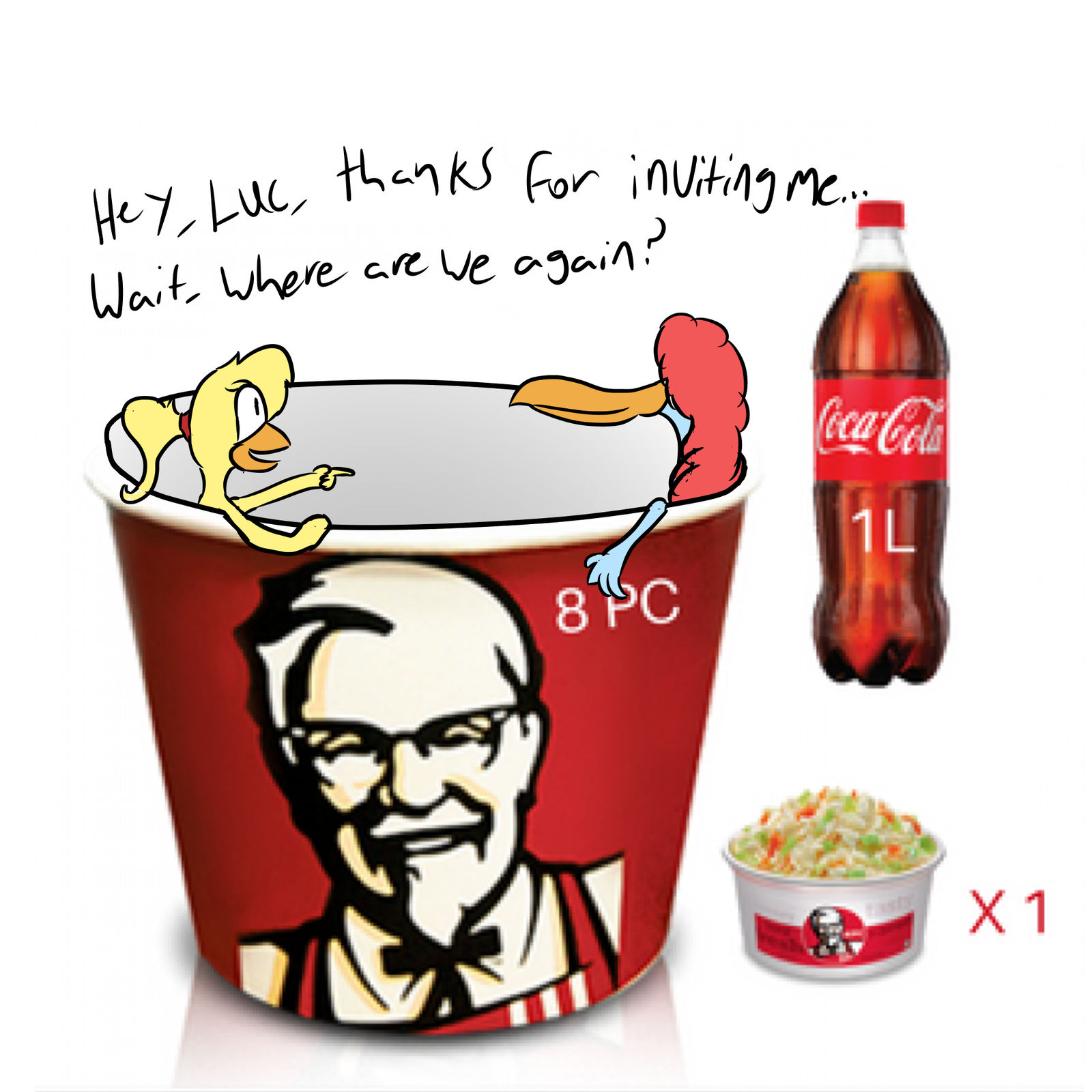 How To Draw A Kfc Bucket at Marie Vicente blog
