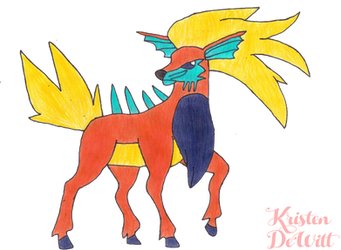 Pokemon Fusion/Redesign OC: Qaletaqa