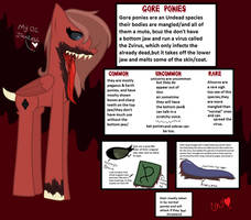 Gore ponies ( open species)