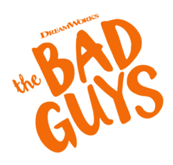 The Bad Guys Tilted logo