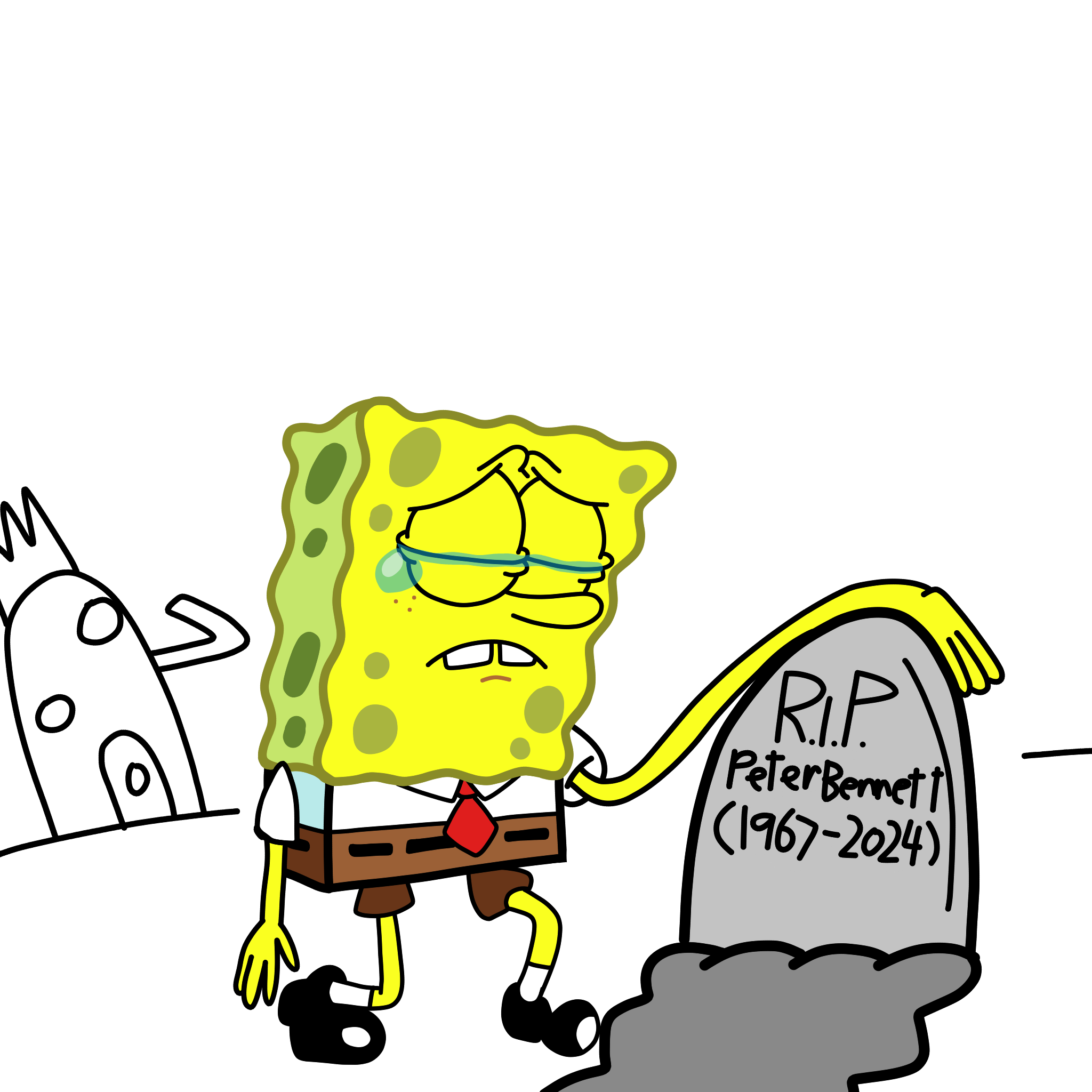 In Loving Memory of Peter SpongeBob by KyleeFournier2008 on