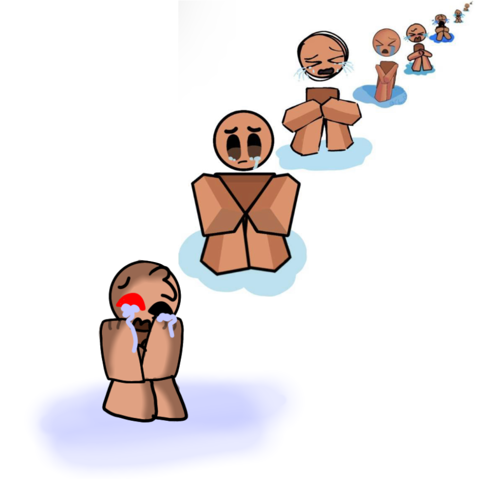 Crying Npc Computer carl the npc crying (art Chain) by rerfuieisfyk on DeviantArt