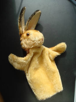 Retro Bunny puppet_1