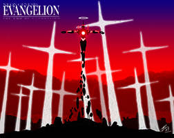 Evangelion Unit 01 crazy red 3
