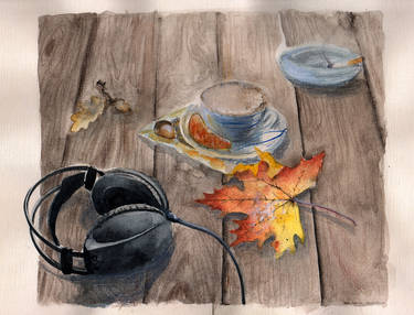 Autumn coffee