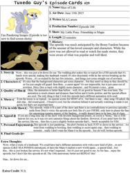 Slice Of Life G4 MLP Review By Tuxedo Guy2