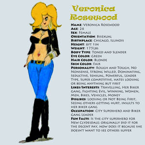 Veronica Rosewood: Character Bio