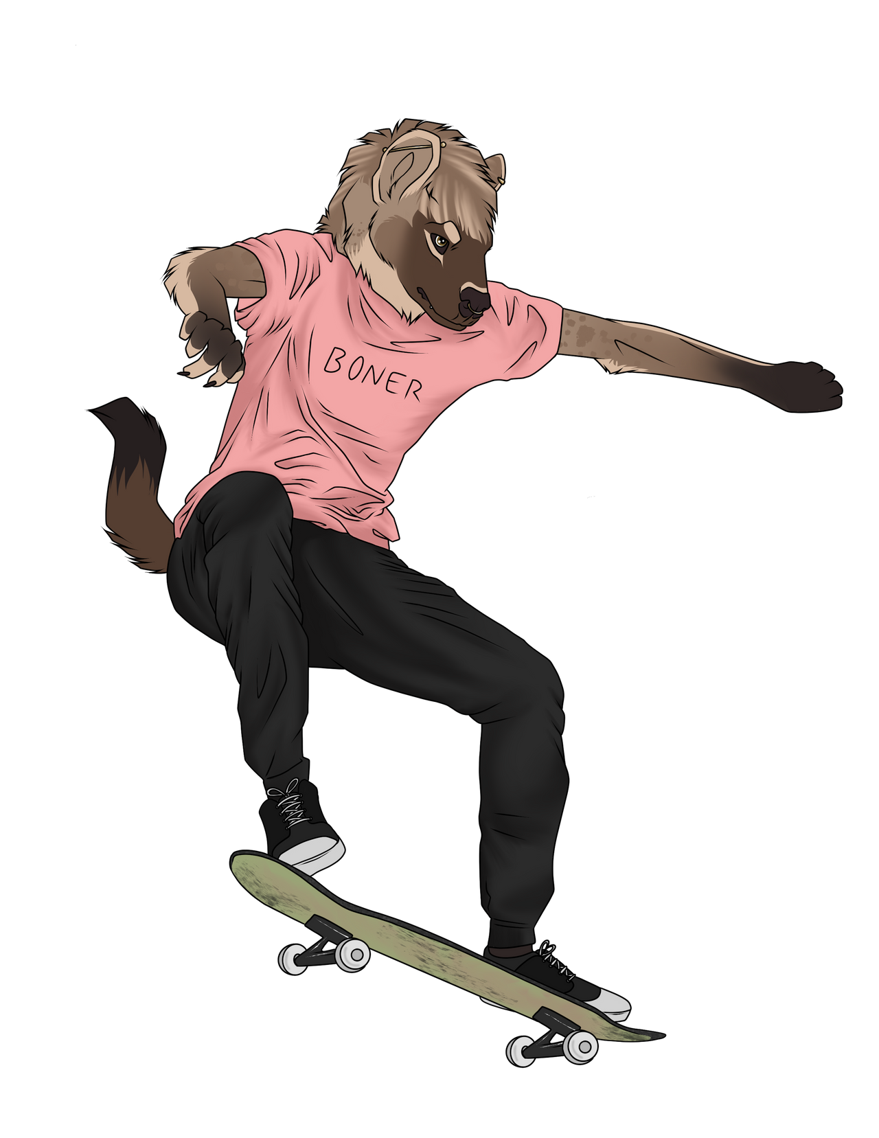 biting the curb by tacotruckmutt on DeviantArt