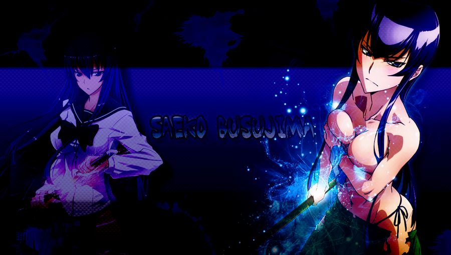 Saeko Busujima wallpaper by saeko08 on DeviantArt