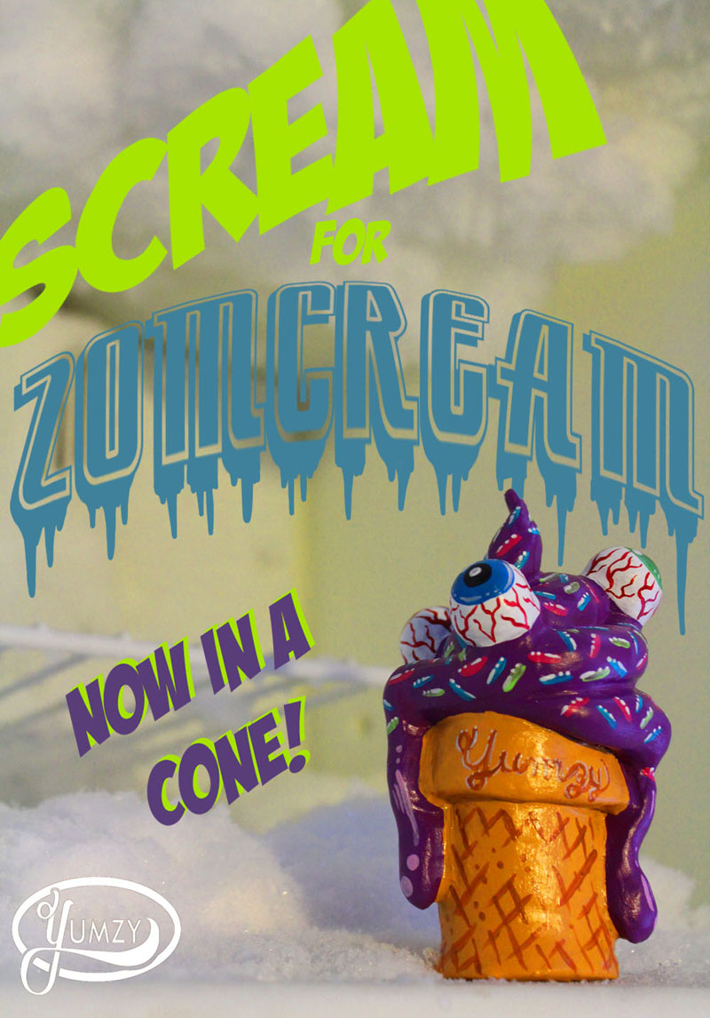 Zomcream in a Cone