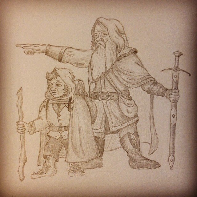 Bilbo and Thorin