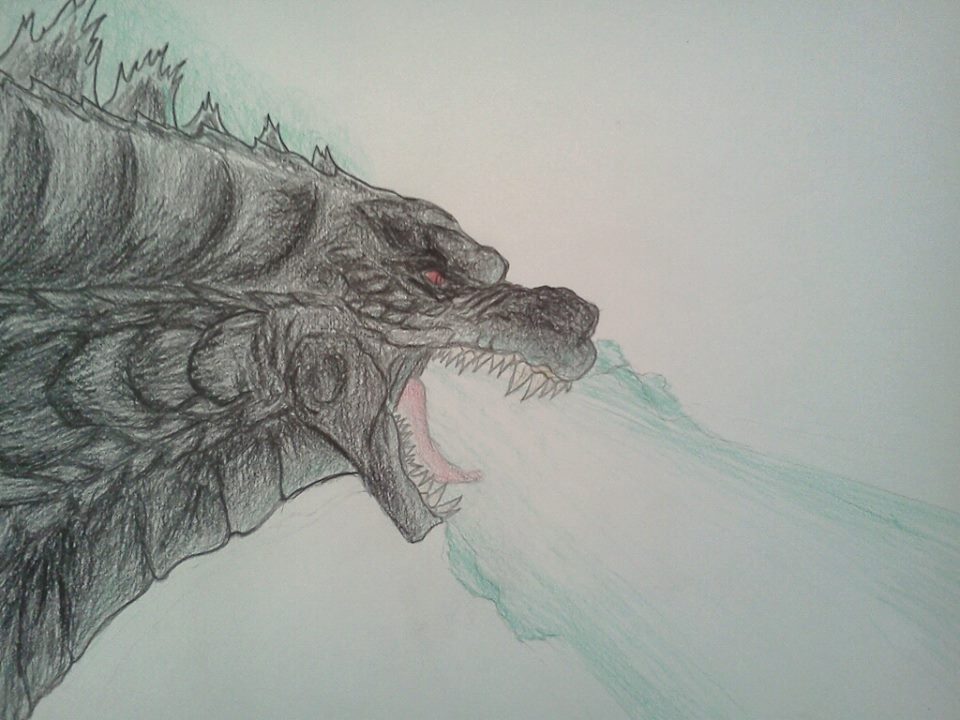 GODZILLA AND HIS ATOMIC BREATH