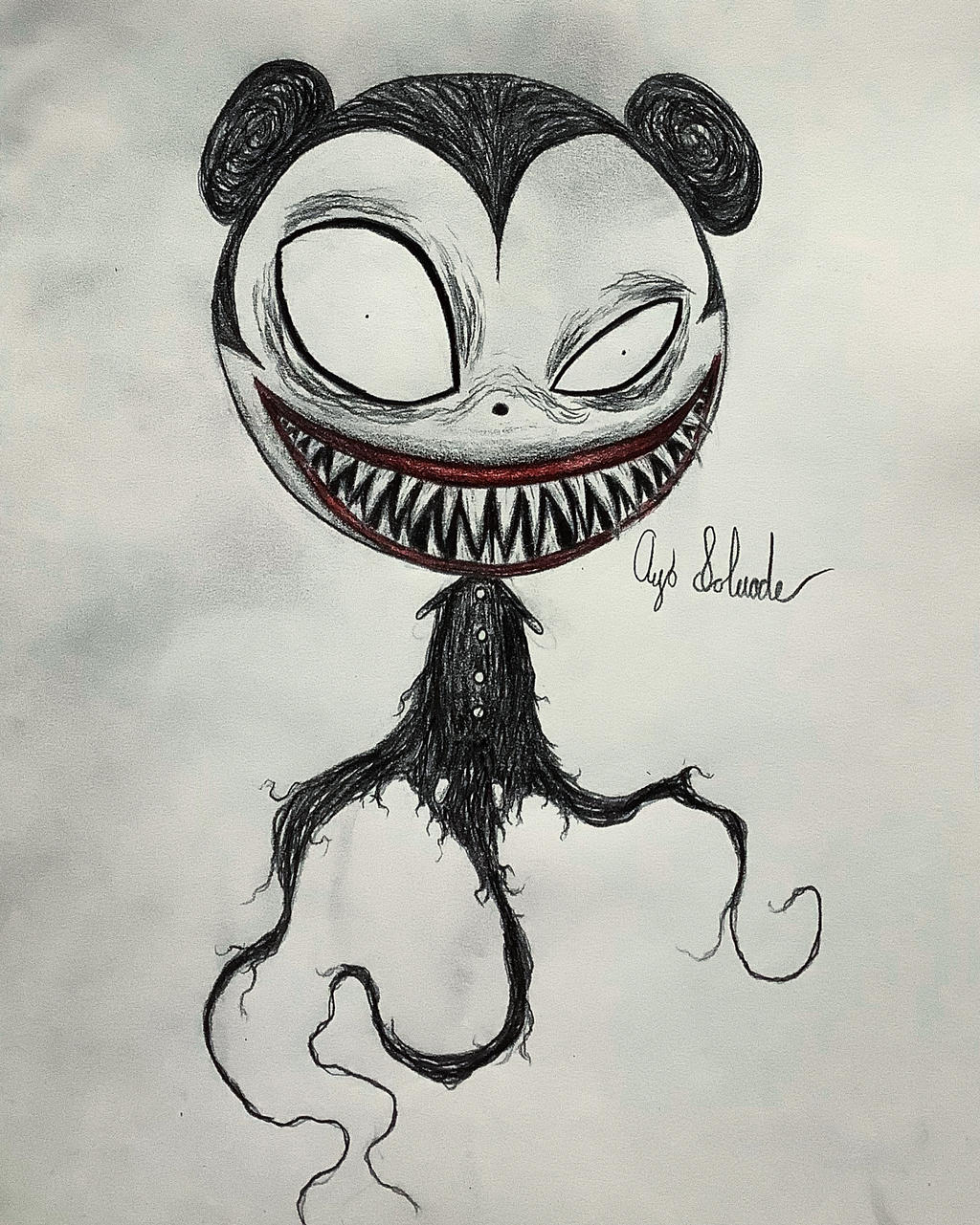 Vampire Teddy Sketch. by Kongzilla2010 on DeviantArt