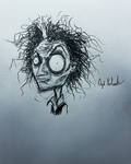 Quick Random Sketch of Sweeney Todd. by Kongzilla2010