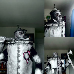 Tin Man Cosplay in the style of Tim Burton.