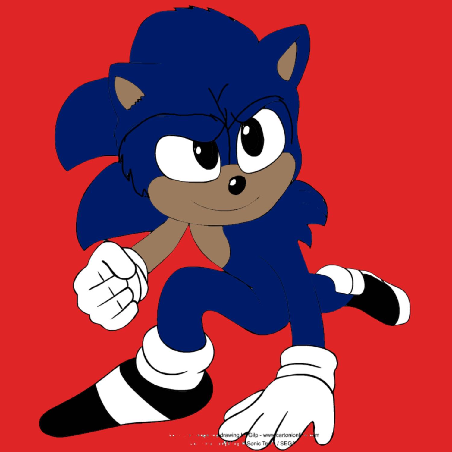 Movie Faker Sonic (Sonicexemod) (You too Show) Art by AlinaWerewolf on ...