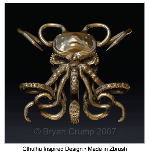 Cthulhu Inspired Sculpture