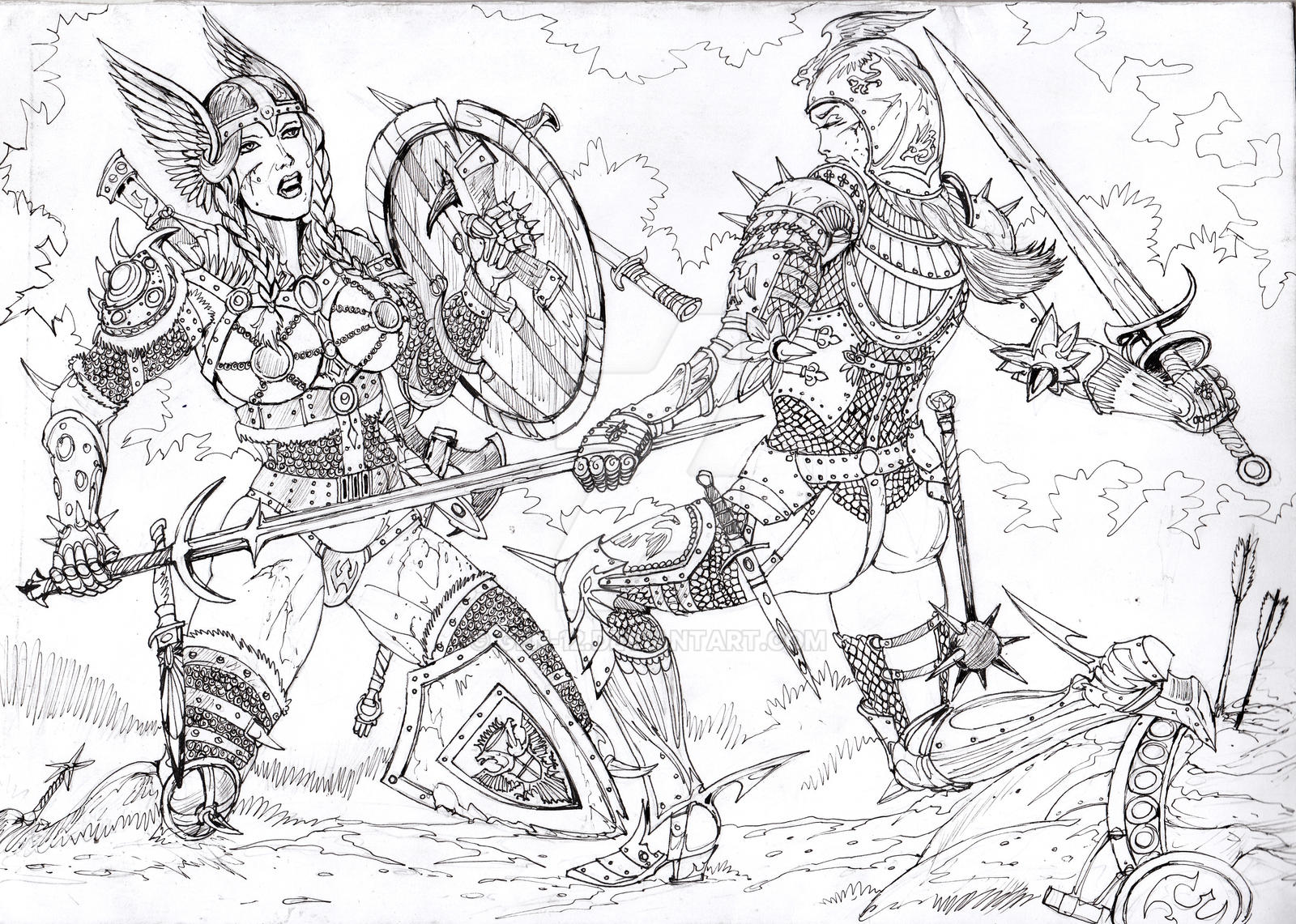 Deviantart Amazon Swords Arrowed Amazons In Battle | FEARGIRL: MEET AMAZON ARROW – JPOO