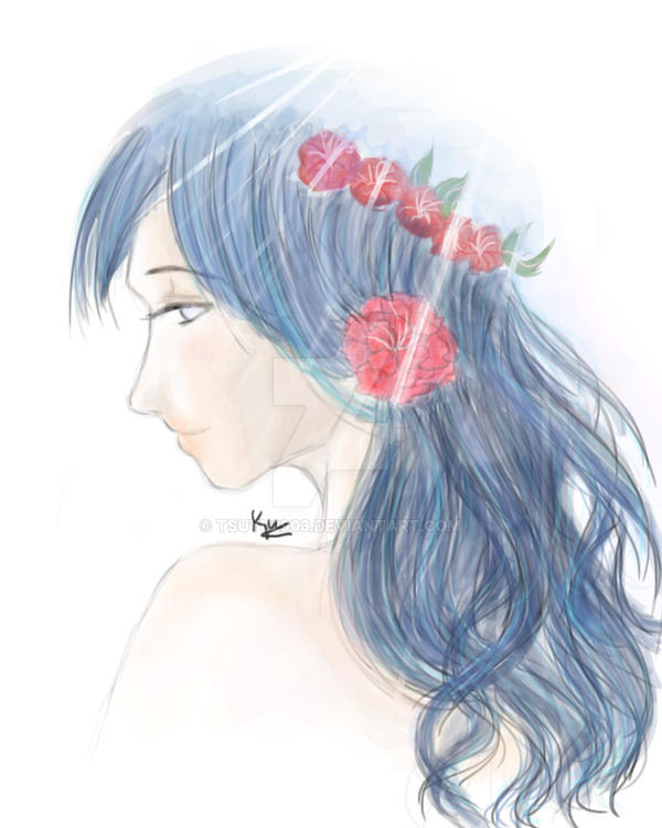 Portrait of a Beauty - Hinata Hyuga