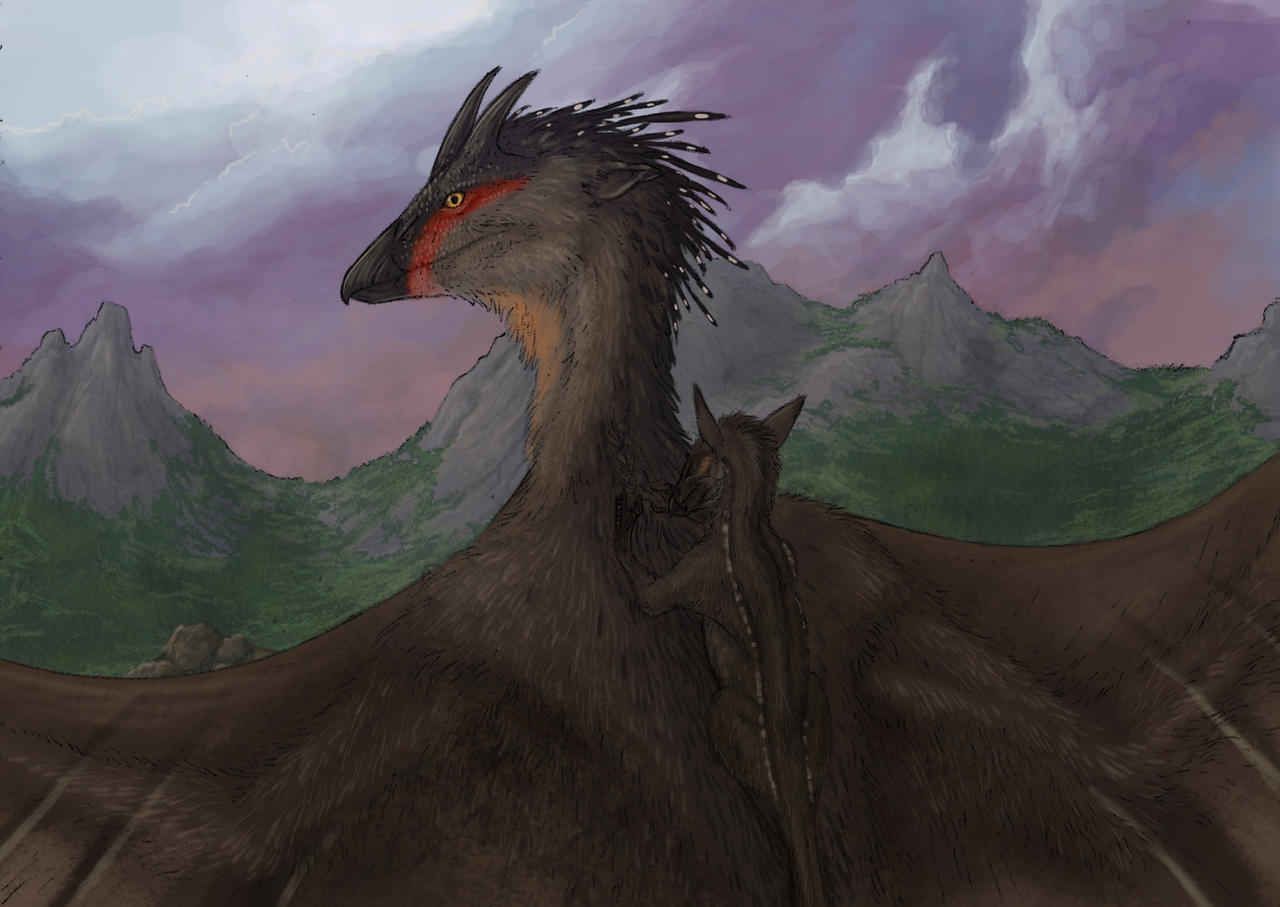 Imptober 29: Wyvern rider by Ramul on DeviantArt