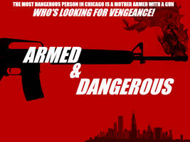 Armed and Dangerous Upcoming Novel Poster