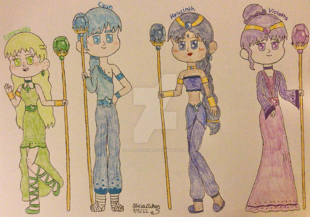 New OCs: Color Guardians Part 2 by madisonle09 on DeviantArt