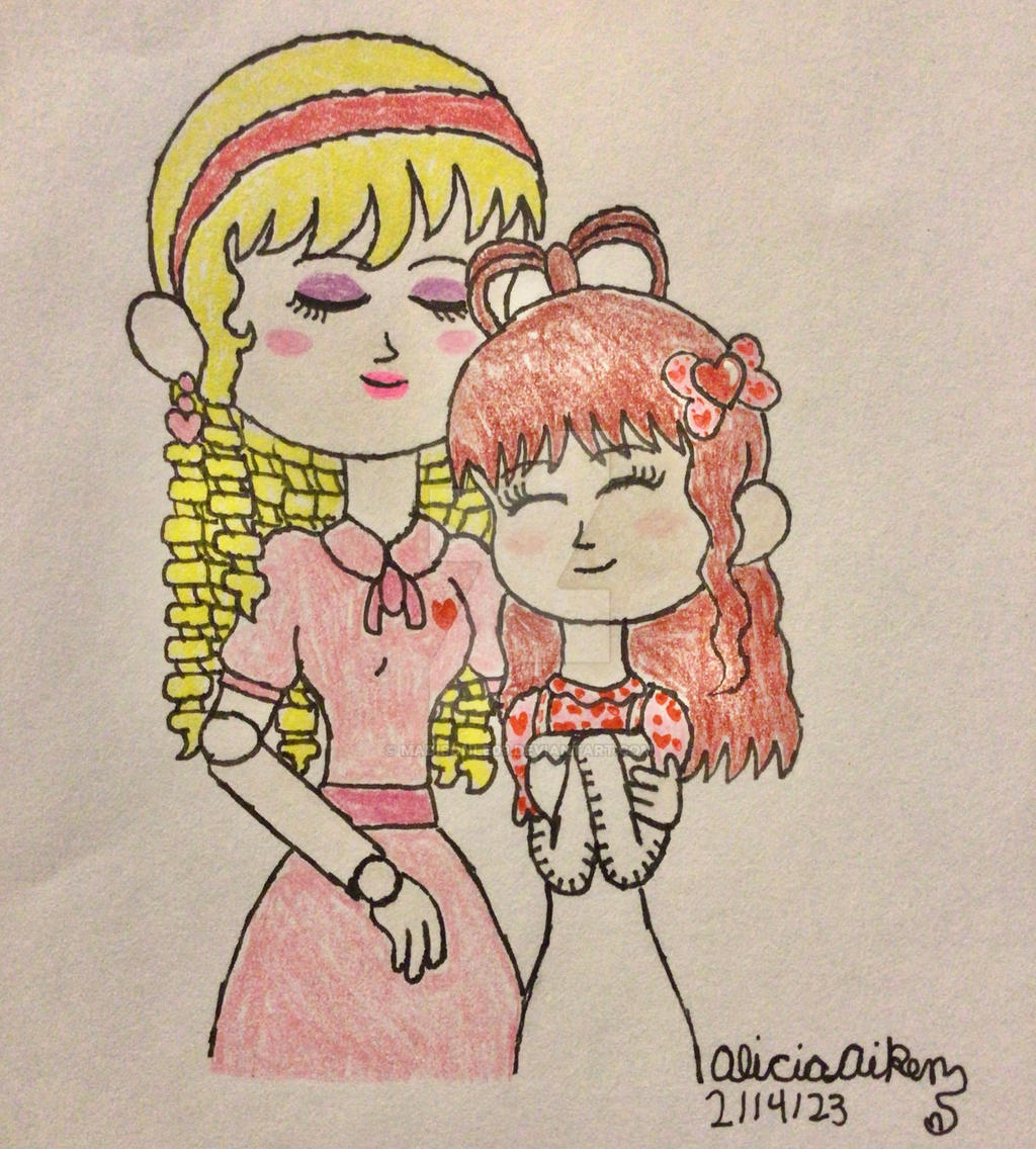 VD: Raggedy Ann x Babette the French Doll by madisonle09 on DeviantArt