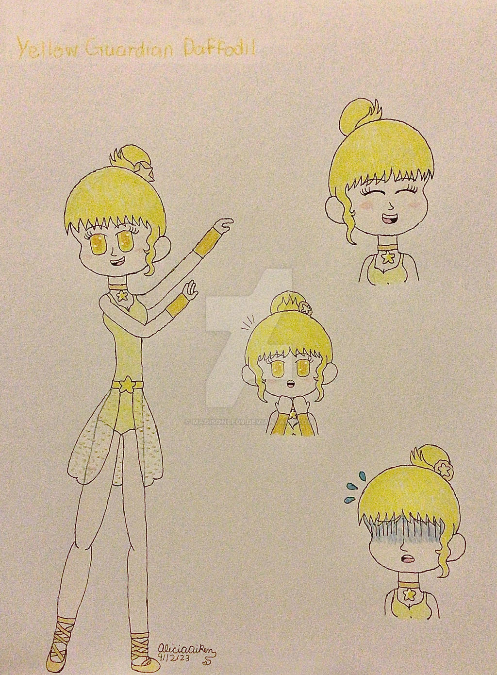 Rainbow Guardians Redesigns: Daffodil by madisonle09 on DeviantArt