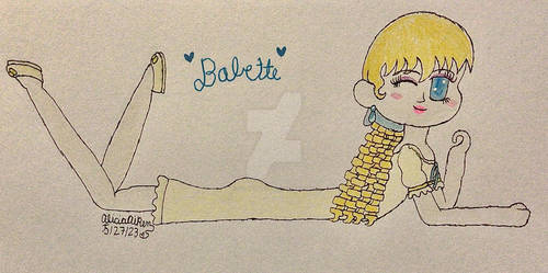 Modern Babette the French Doll