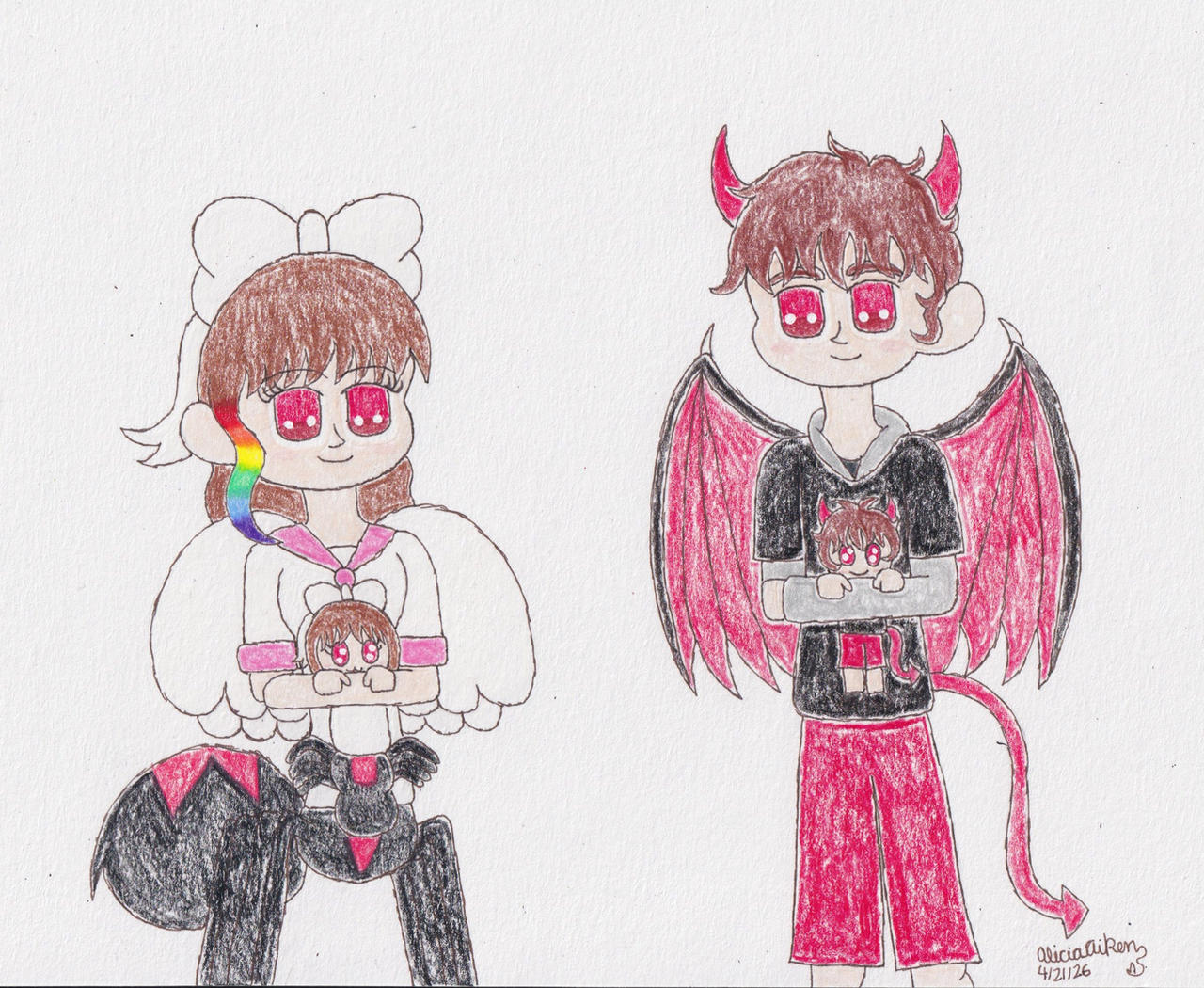 Victor Request: Victor, Scarlet and the Plushies