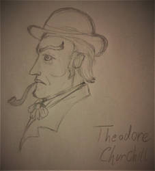 Quick Sketch: Thedore Churchill, Killer for Hire