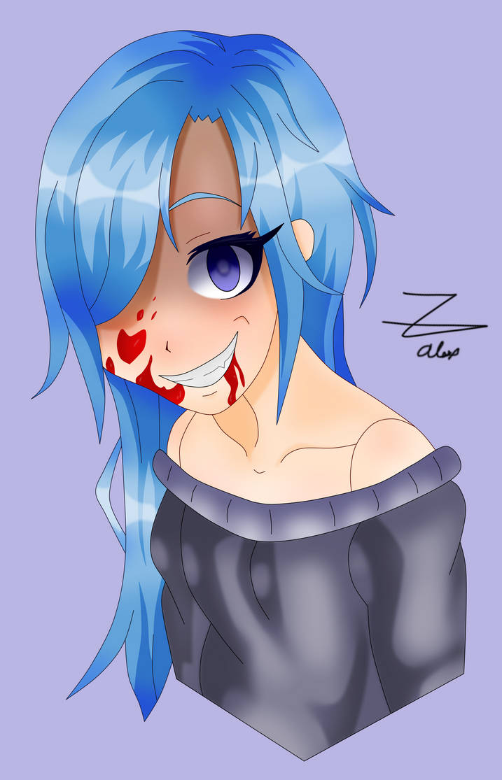 Blue Yandy Blue Yandere by ZenSaiyan on DeviantArt
