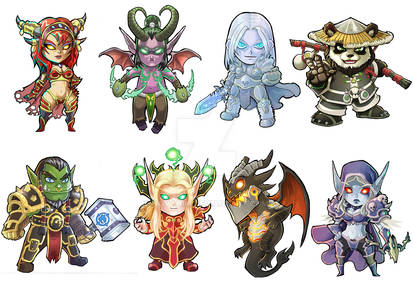 Warcraft Stickers